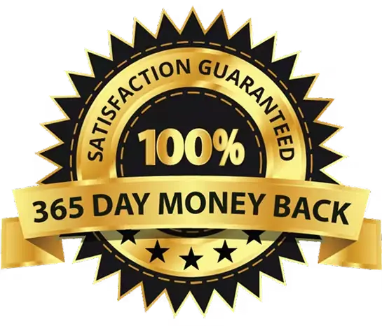 MindSilence  365-Day Guarantee Seal